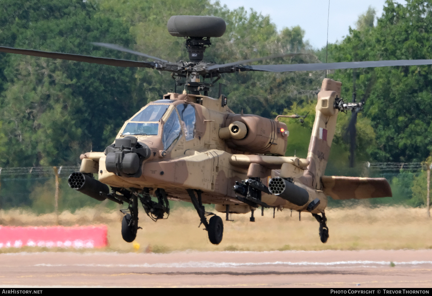 Aircraft Photo of QA124 | Boeing AH-64E Apache Guardian | Qatar - Air Force | AirHistory.net #827295