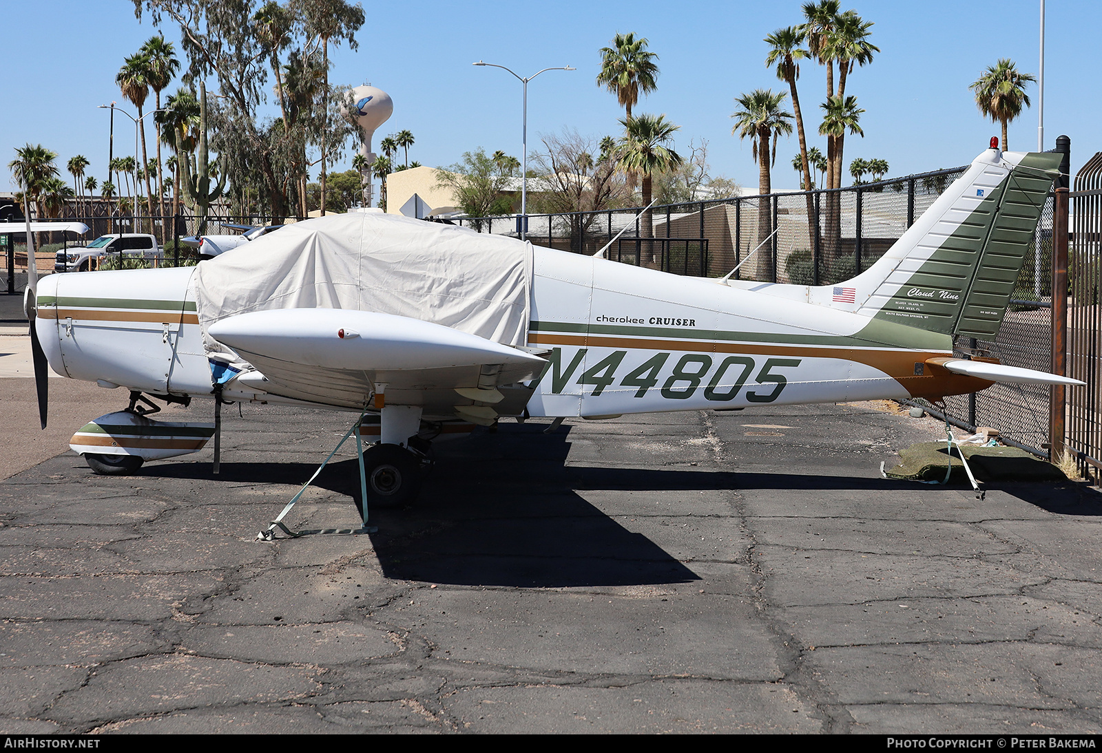Aircraft Photo of N44805 | Piper PA-28-140 Cherokee Cruiser | AirHistory.net #827296