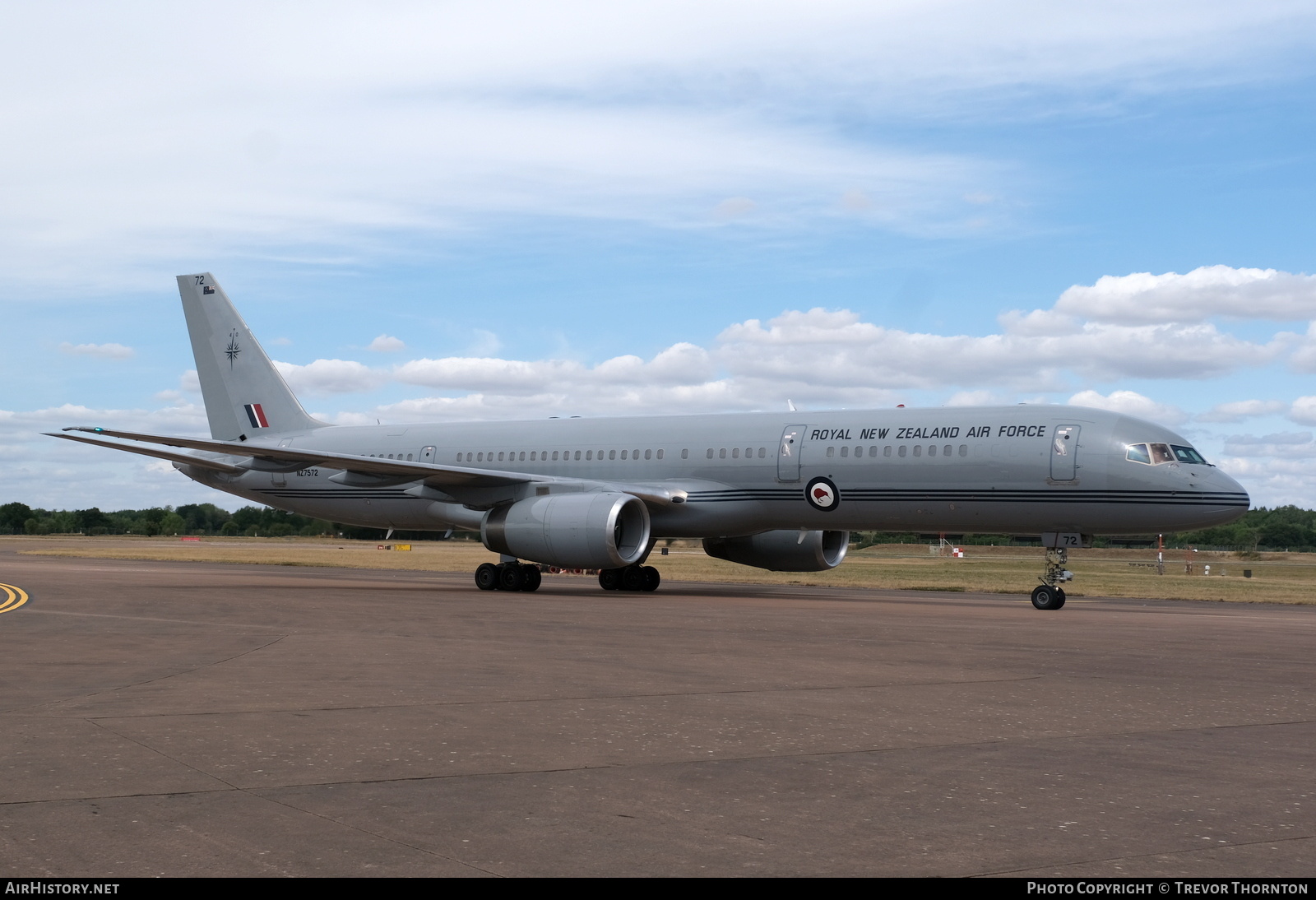 Aircraft Photo of NZ7572 | Boeing 757-2K2 | New Zealand - Air Force | AirHistory.net #827307