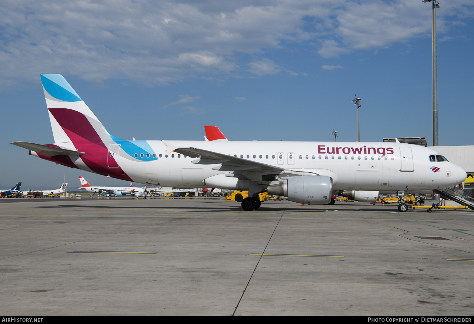 Aircraft Photo of D-ABNK | Airbus A320-214 | Eurowings | AirHistory.net #827323
