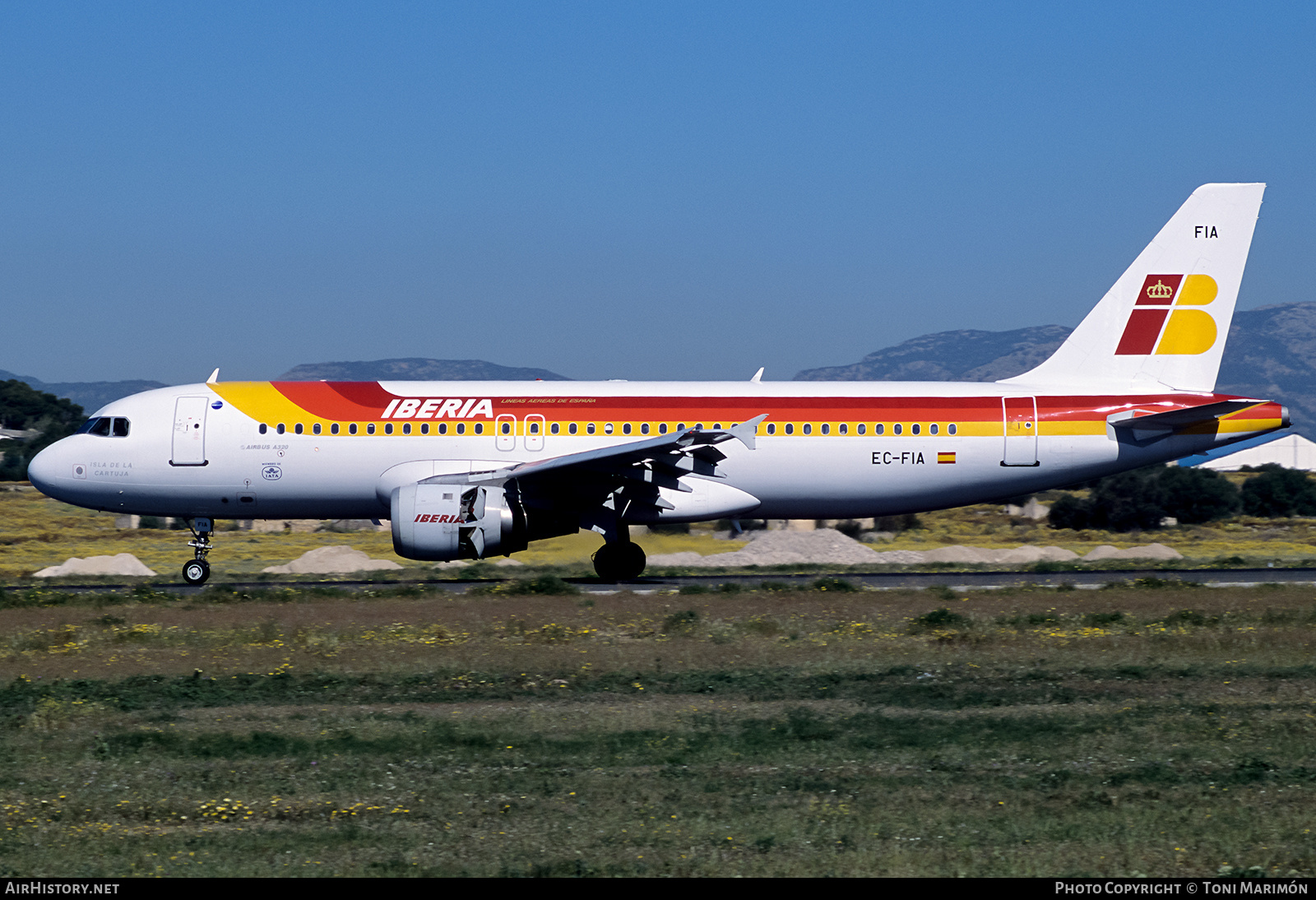 Aircraft Photo of EC-FIA | Airbus A320-211 | Iberia | AirHistory.net #827344