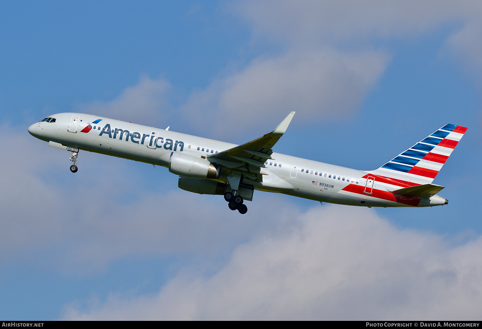 Aircraft Photo of N936UW | Boeing 757-2B7 | American Airlines | AirHistory.net #827351