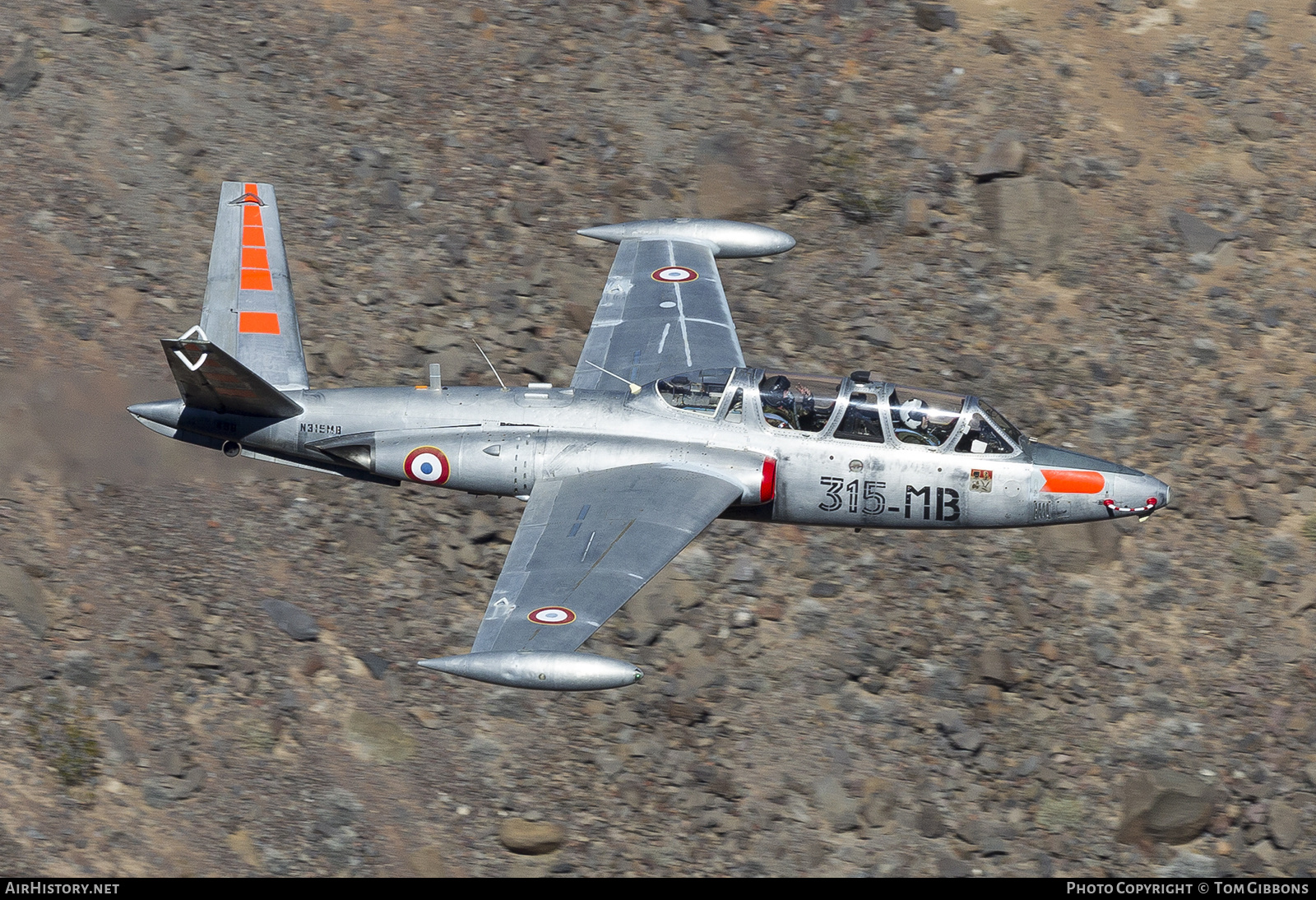 Aircraft Photo of N315MB / 498 | Fouga CM-170 Magister | France - Air Force | AirHistory.net #827357