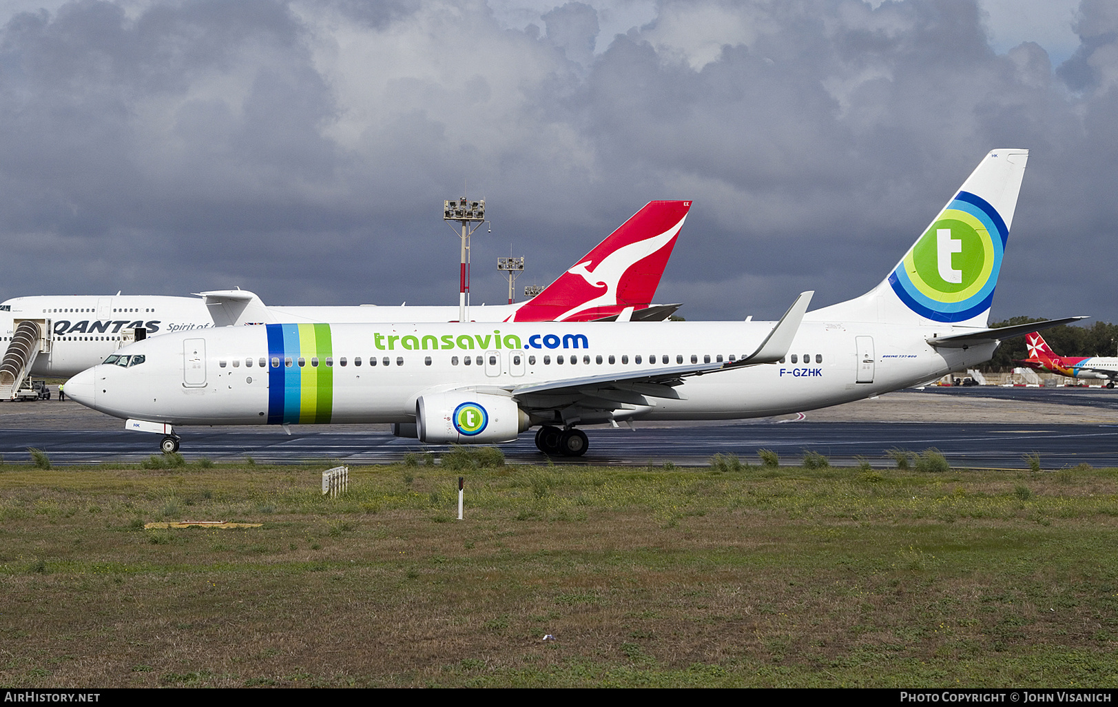Aircraft Photo of F-GZHK | Boeing 737-8K2 | Transavia | AirHistory.net #827380