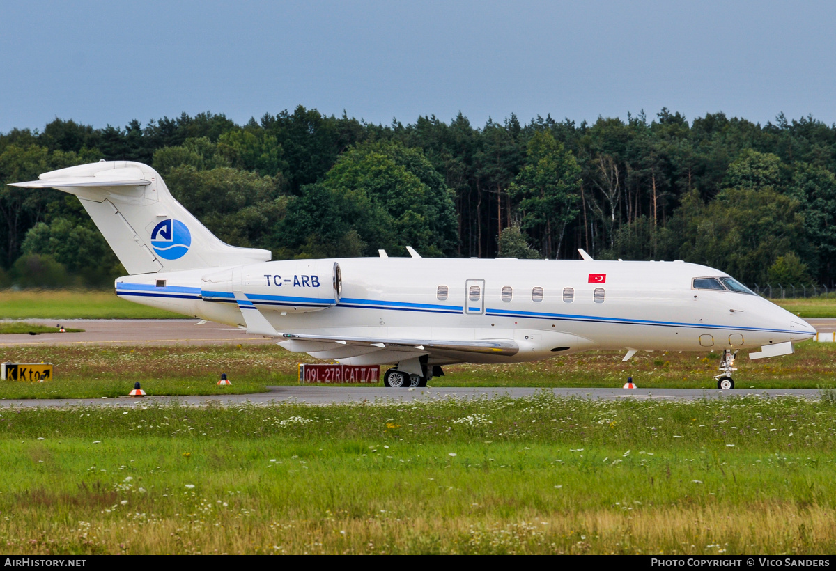 Aircraft Photo of TC-ARB | Bombardier Challenger 300 (BD-100-1A10) | Arkasair Aviation | AirHistory.net #827396