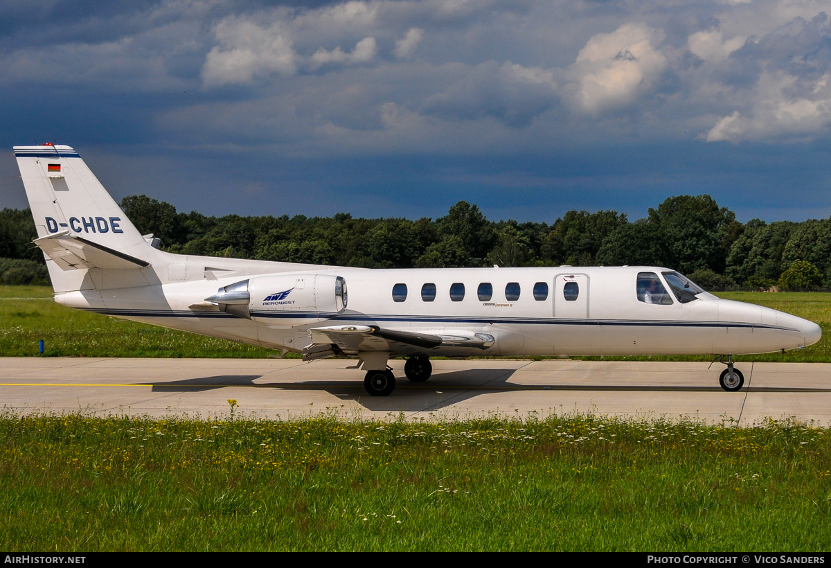 Aircraft Photo of D-CHDE | Cessna 560 Citation V | AWE - Aerowest | AirHistory.net #827399