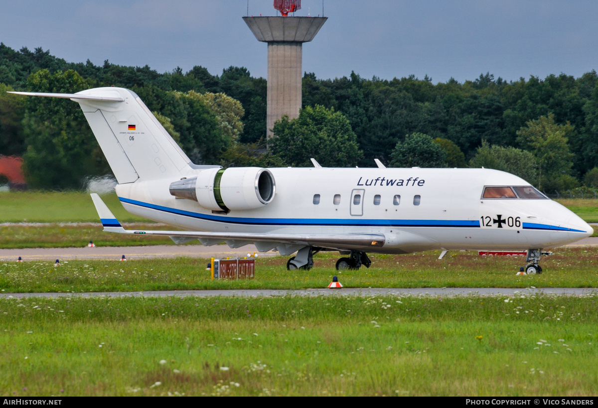 Aircraft Photo of 1206 | Canadair Challenger 601 (CL-600-2A12) | Germany - Air Force | AirHistory.net #827407