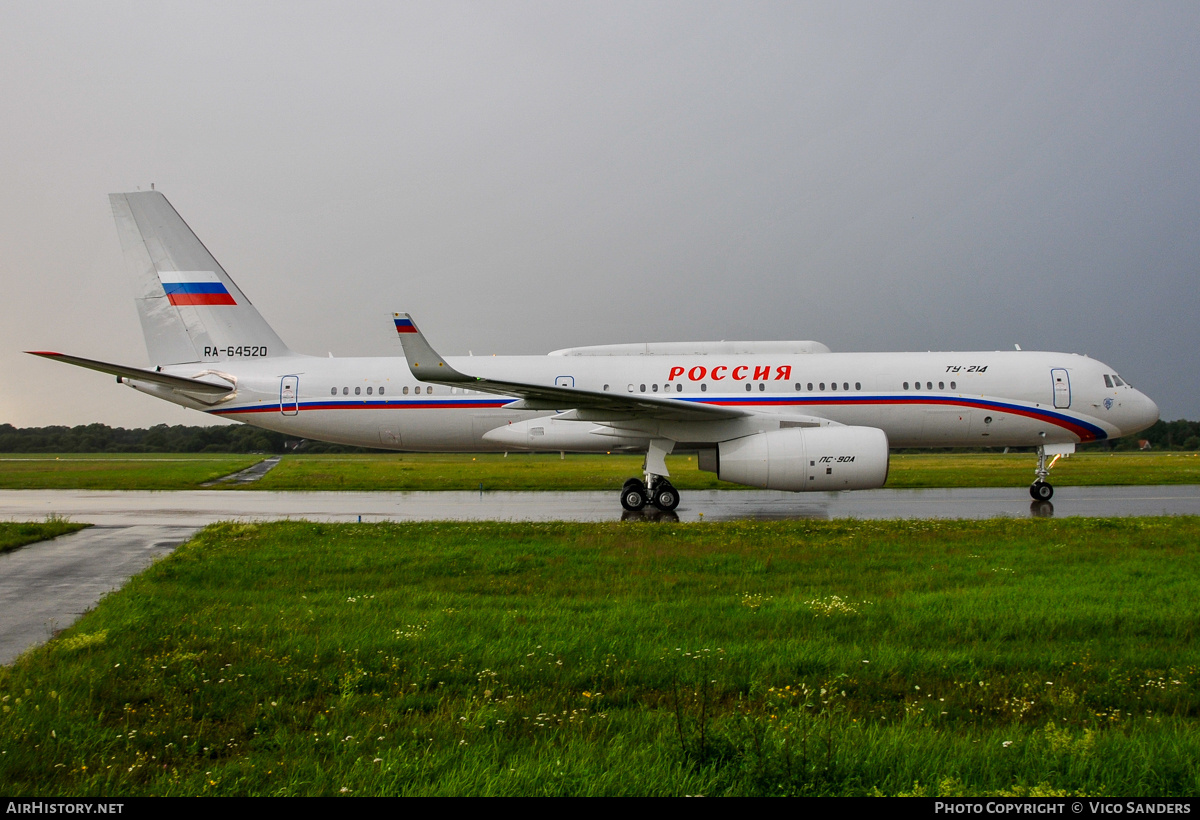 Aircraft Photo of RA-64520 | Tupolev Tu-214PU | Rossiya - Special Flight Detachment | AirHistory.net #827414