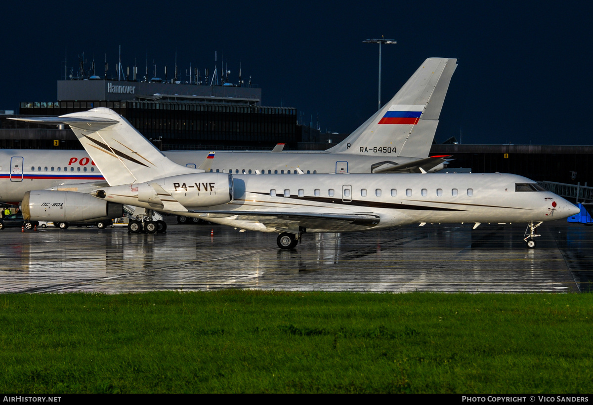 Aircraft Photo of P4-VVF | Bombardier Global Express (BD-700-1A10) | AirHistory.net #827416