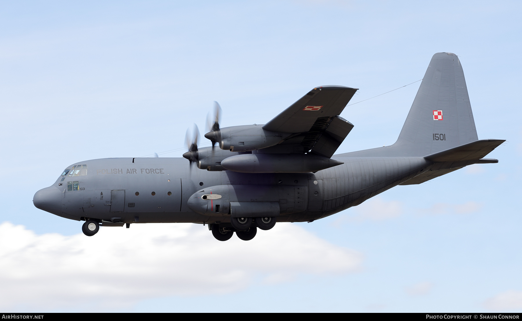 Aircraft Photo of 1501 | Lockheed C-130E Hercules (L-382) | Poland - Air Force | AirHistory.net #827420