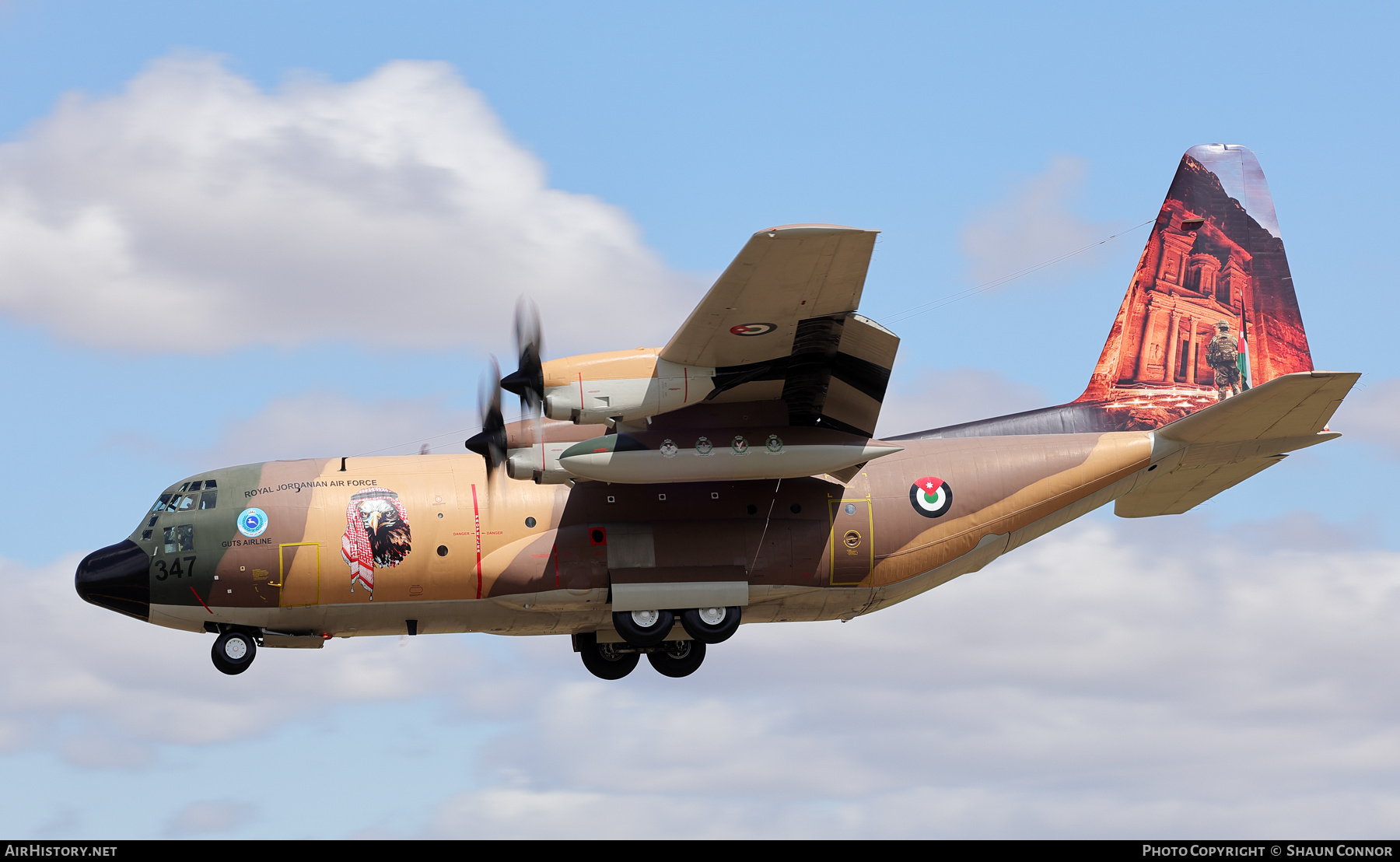 Aircraft Photo of 347 | Lockheed C-130H Hercules | Jordan - Air Force | AirHistory.net #827421
