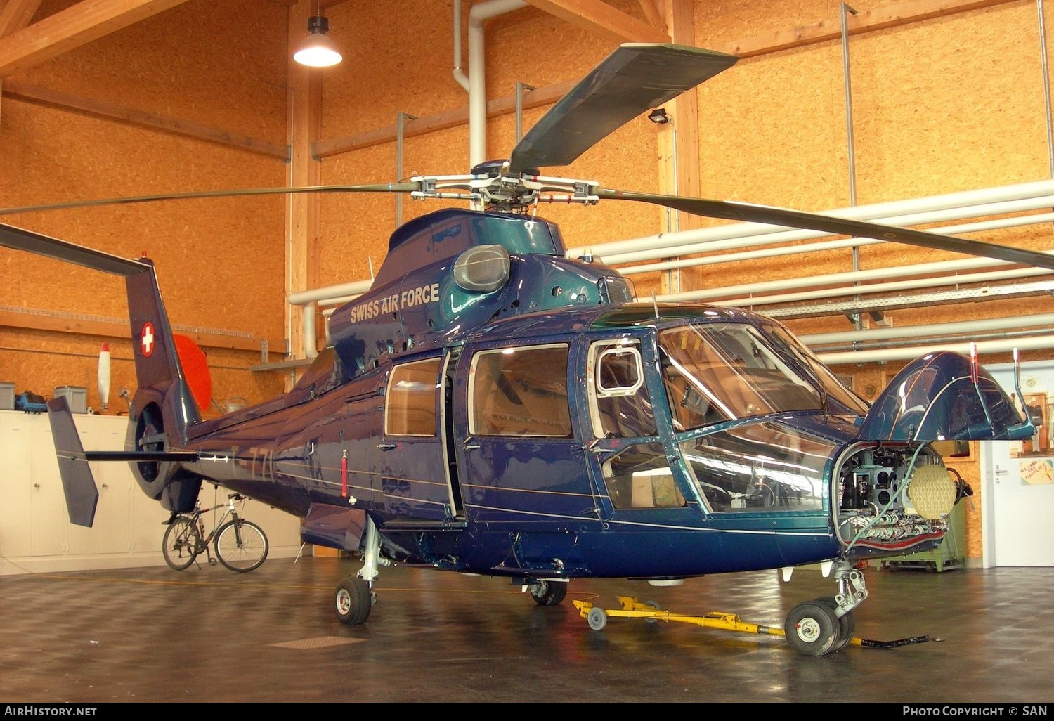 Aircraft Photo of T771 | Aerospatiale SA-365N-1 Dauphin 2 | Switzerland - Air Force | AirHistory.net #827422