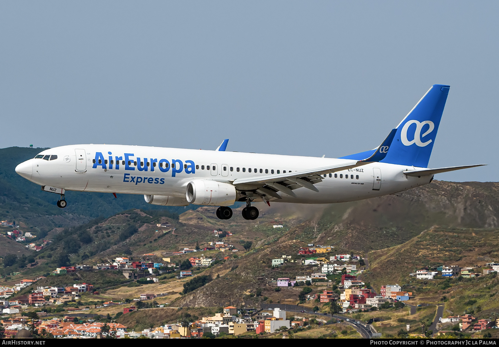 Aircraft Photo of EC-NUZ | Boeing 737-8GP | Air Europa Express | AirHistory.net #827436
