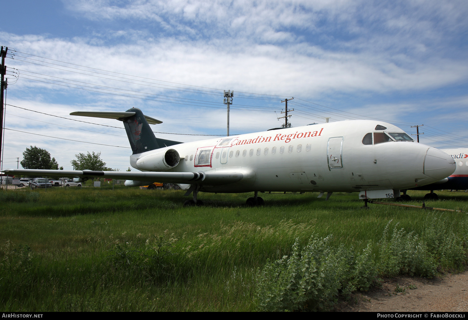 Aircraft Photo of C-FCRB | Fokker F28-1000 Fellowship | Canadian Regional Airlines | AirHistory.net #827437