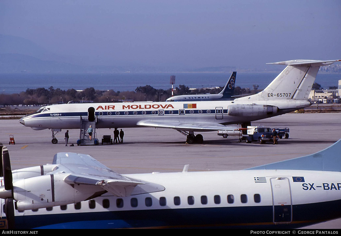Aircraft Photo of ER-65707 | Tupolev Tu-134A-3 | Air Moldova | AirHistory.net #827442
