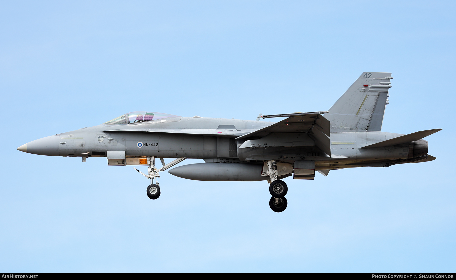 Aircraft Photo of HN-442 | McDonnell Douglas F/A-18C Hornet | Finland - Air Force | AirHistory.net #827444