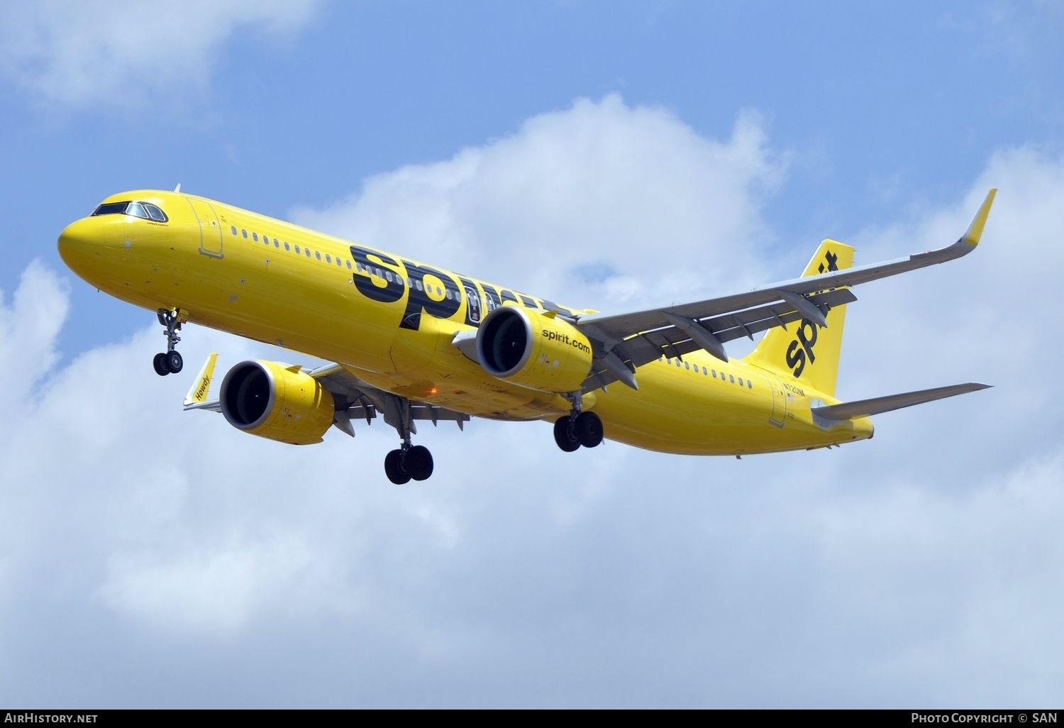 Aircraft Photo of N720NK | Airbus A321-271NX | Spirit Airlines | AirHistory.net #827462
