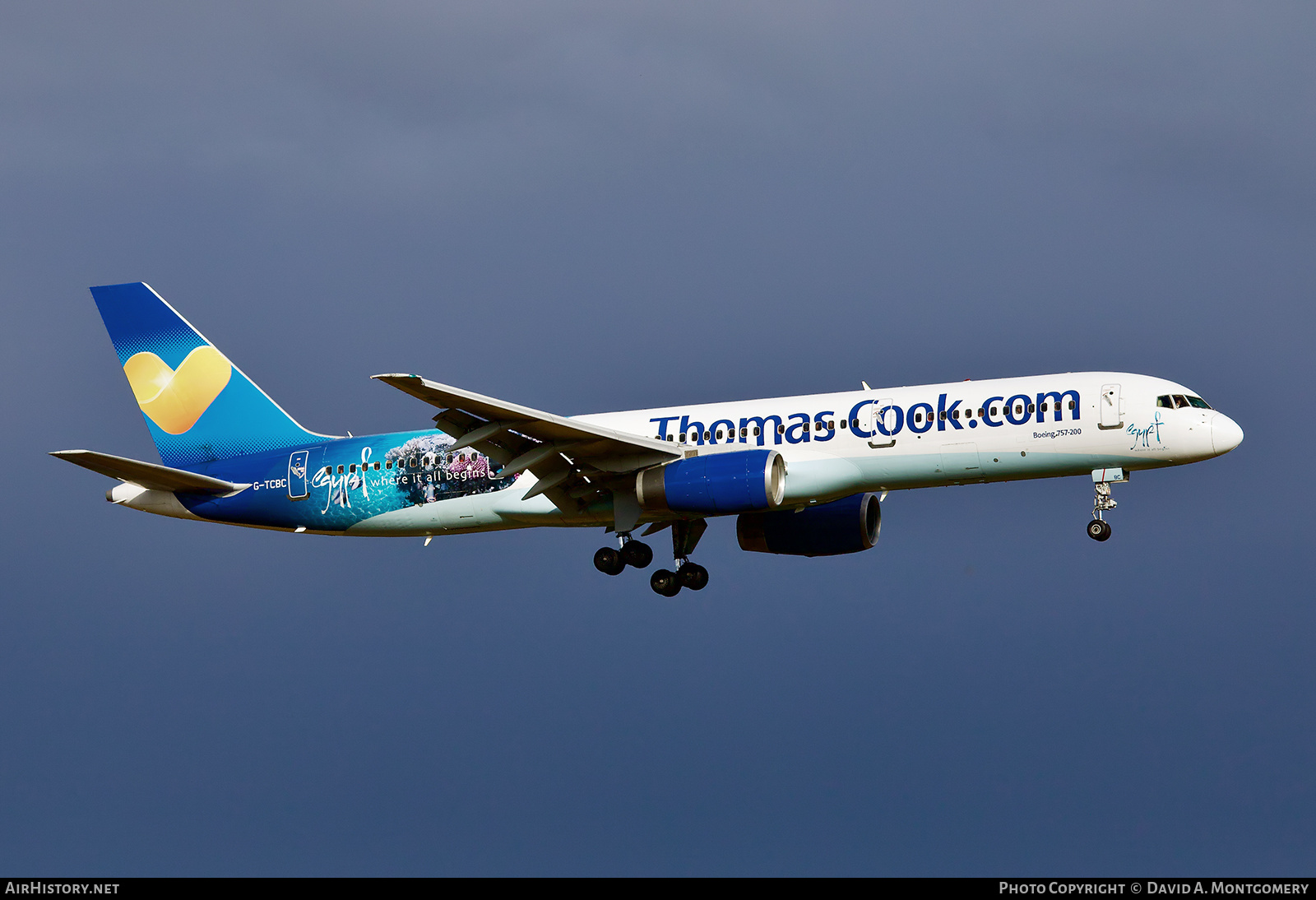 Aircraft Photo of G-TCBC | Boeing 757-236 | Thomas Cook Airlines | AirHistory.net #827474