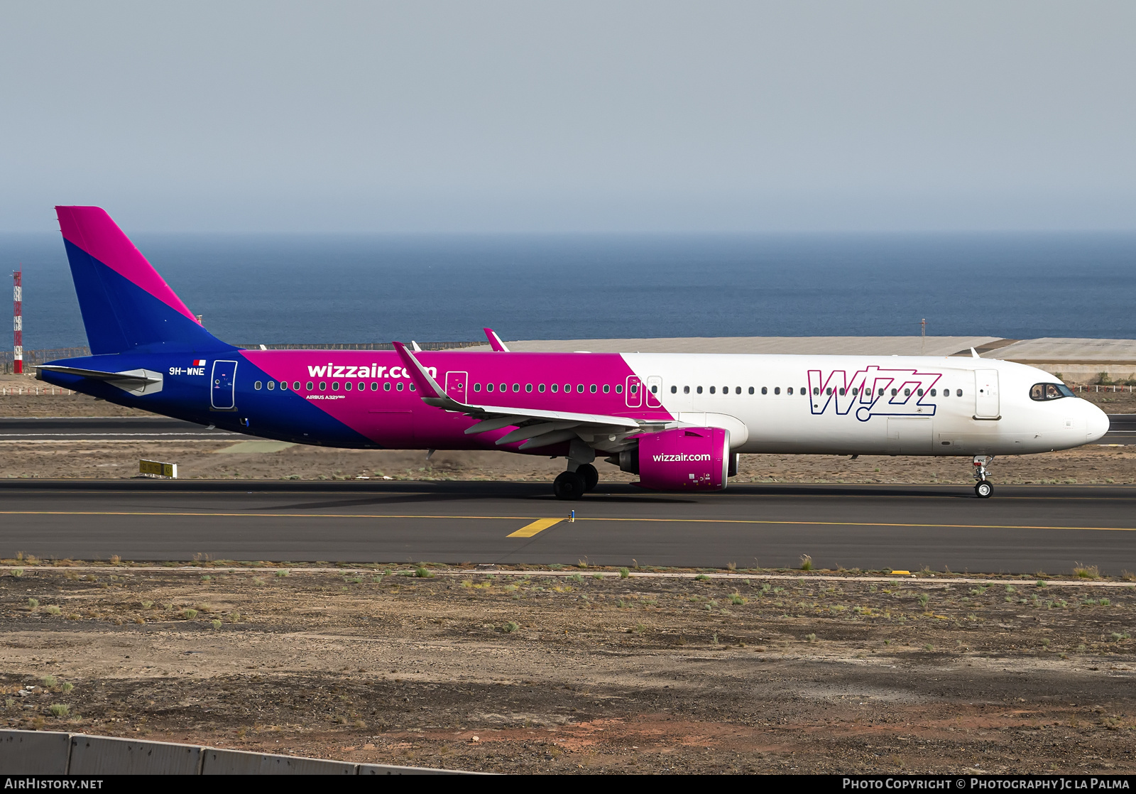 Aircraft Photo of 9H-WNE | Airbus A321-271NX | Wizz Air | AirHistory.net #827476