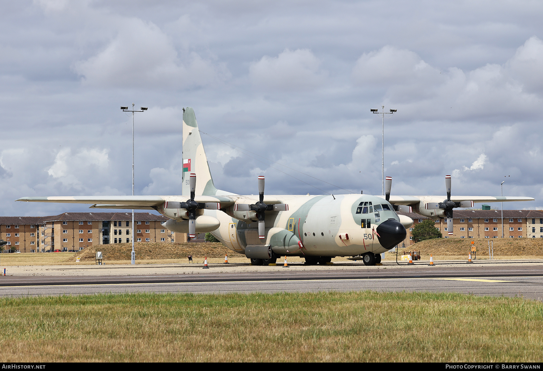 Aircraft Photo of 501 | Lockheed C-130H Hercules | Oman - Air Force | AirHistory.net #827478