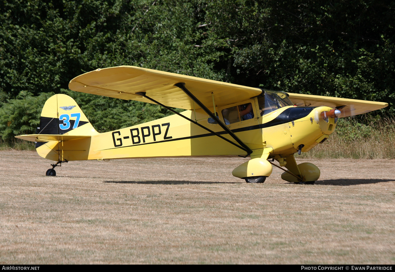 Aircraft Photo of G-BPPZ | Taylorcraft BC-12D Twosome | AirHistory.net #827481