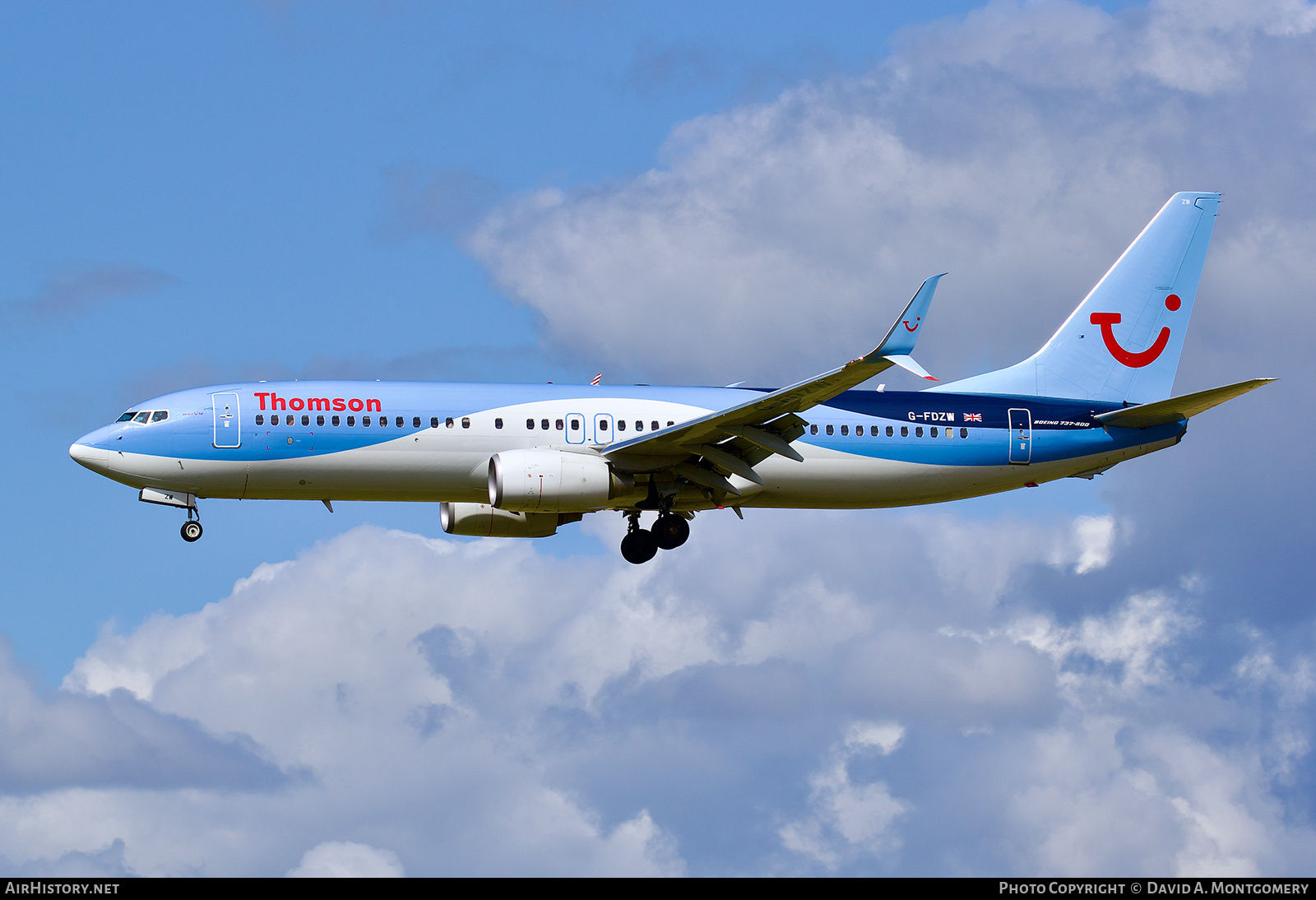 Aircraft Photo of G-FDZW | Boeing 737-8K5 | Thomson Airways | AirHistory.net #827487