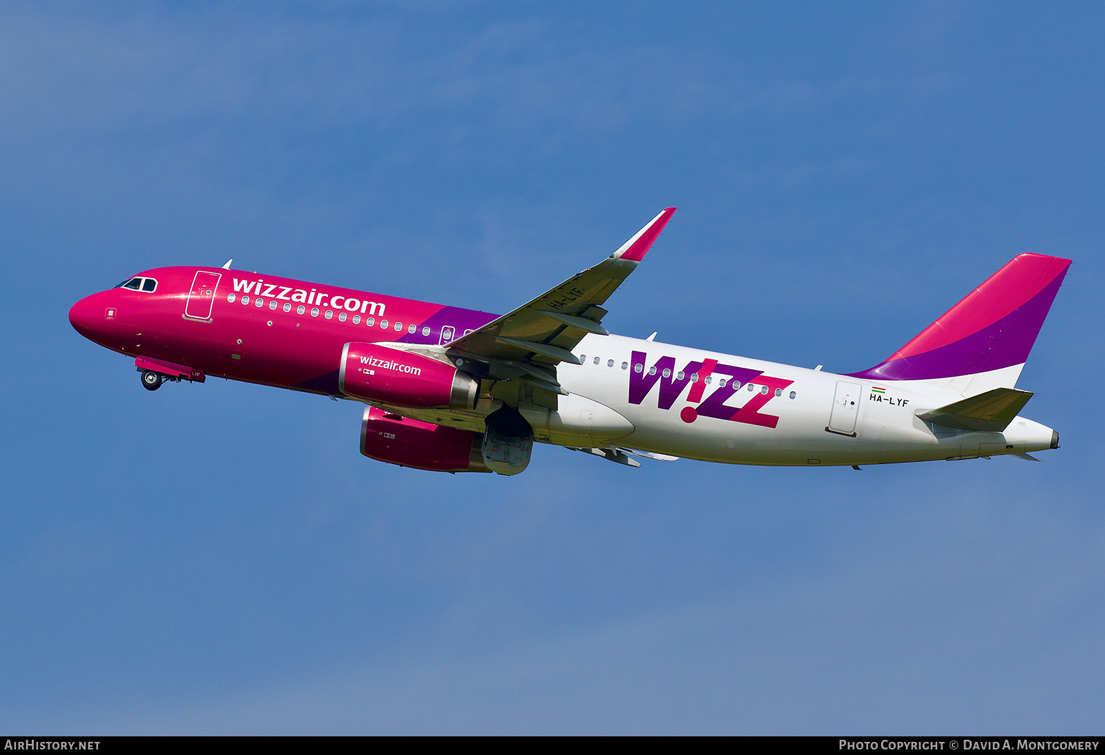 Aircraft Photo of HA-LYF | Airbus A320-232 | Wizz Air | AirHistory.net #827496