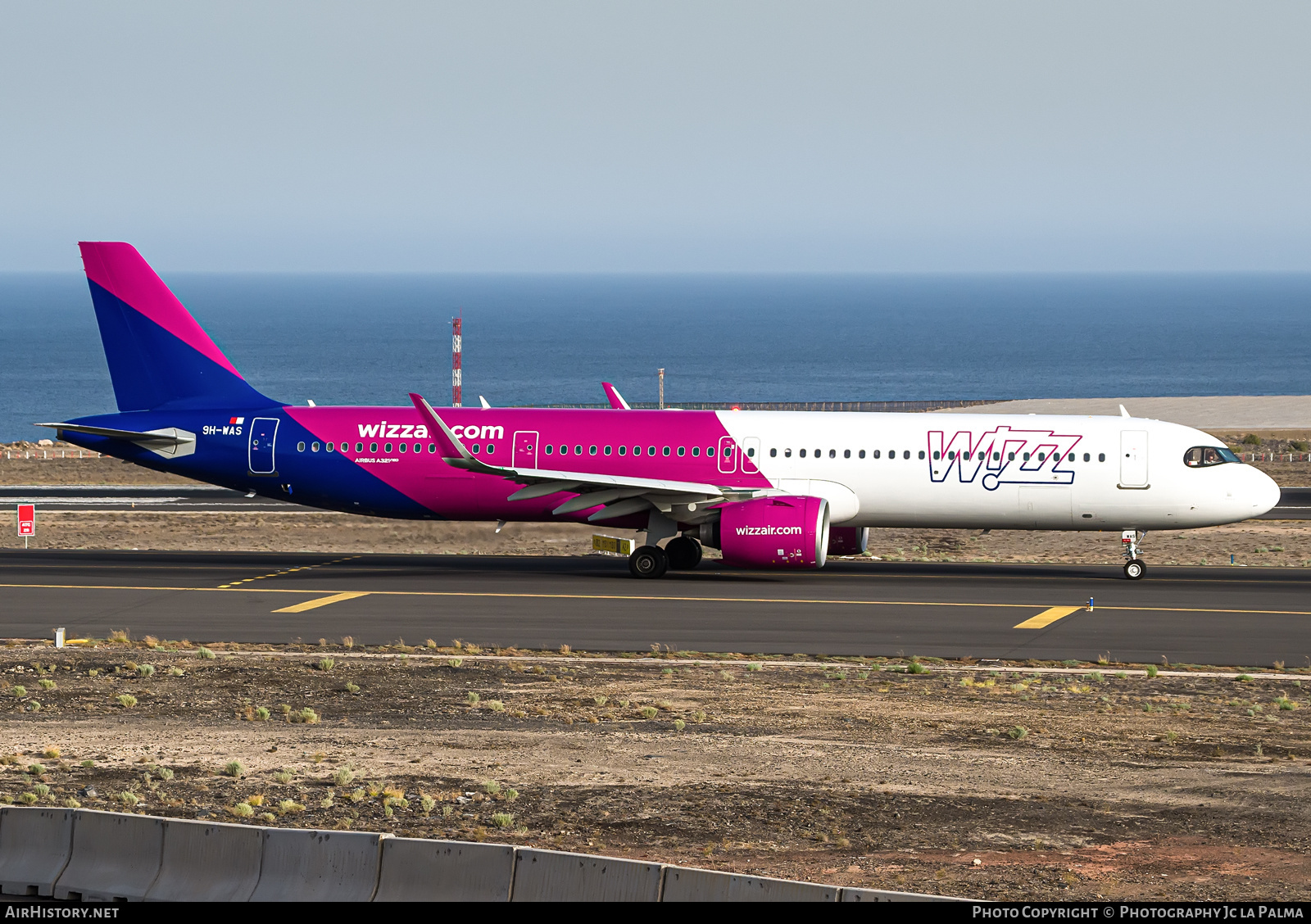 Aircraft Photo of 9H-WAS | Airbus A321-271NX | Wizz Air | AirHistory.net #827518