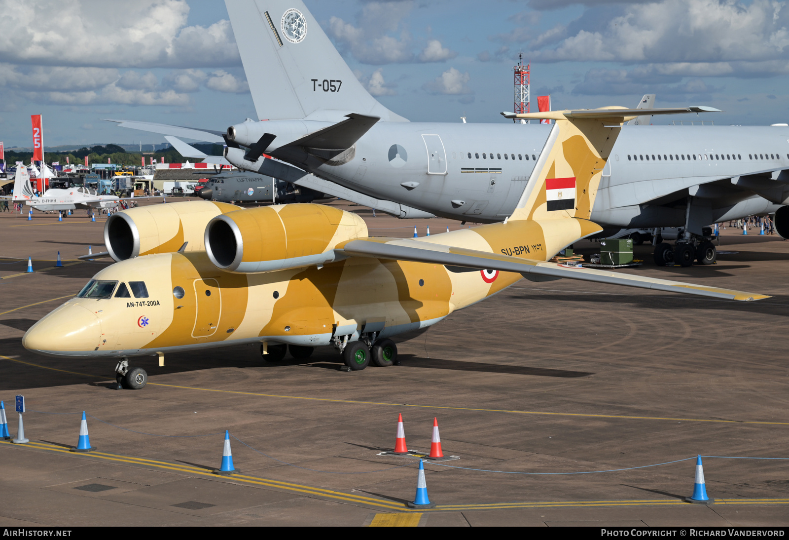 Aircraft Photo of 1256 | Antonov An-74TK-200 | Egypt - Air Force | AirHistory.net #827535