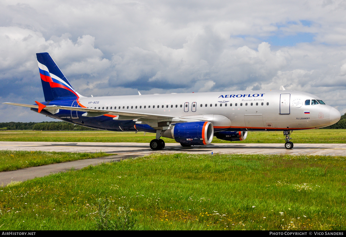Aircraft Photo of VP-BZQ | Airbus A320-214 | Aeroflot - Russian Airlines | AirHistory.net #827541