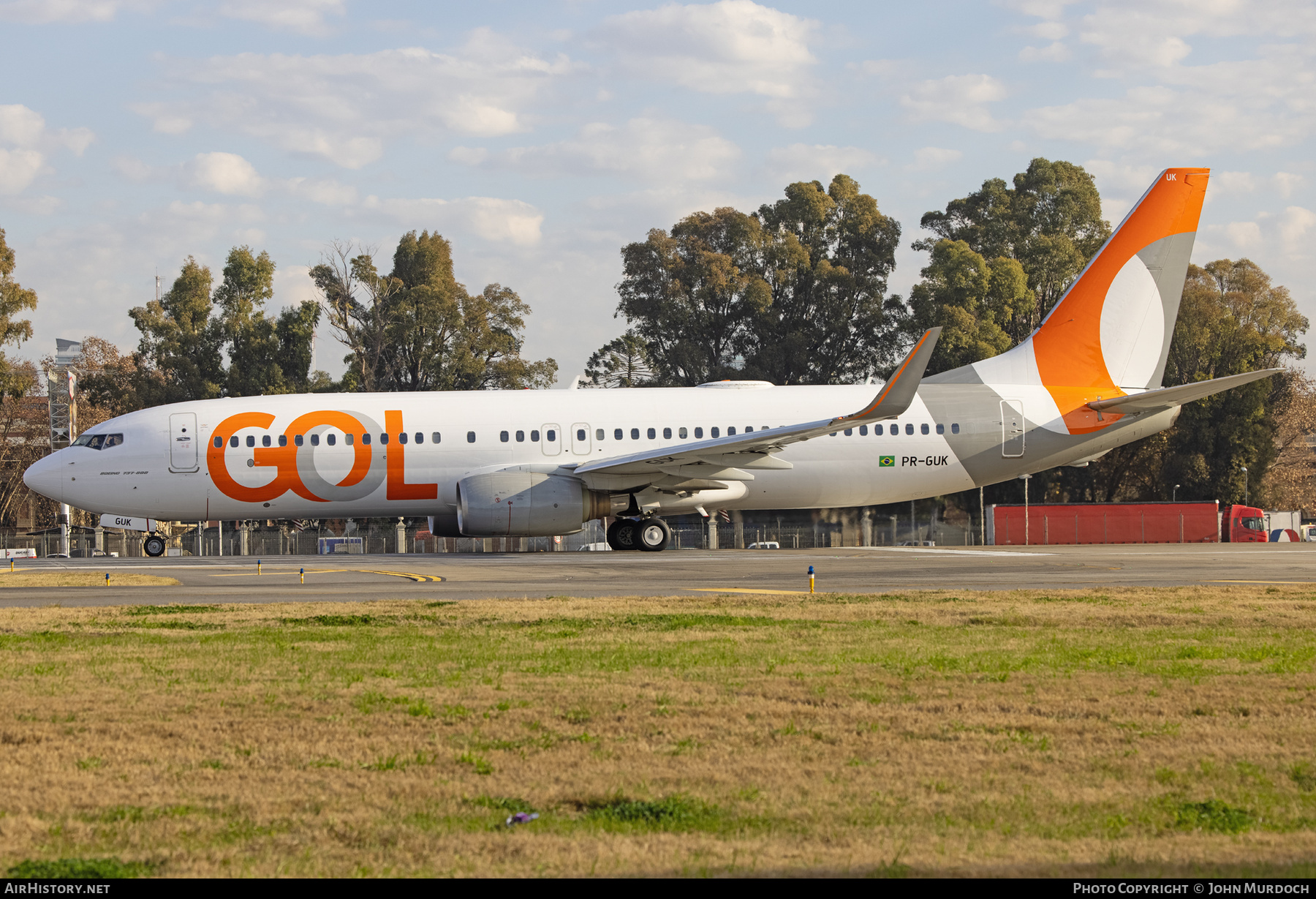 Aircraft Photo of PR-GUK | Boeing 737-8EH | GOL Linhas Aéreas | AirHistory.net #827545