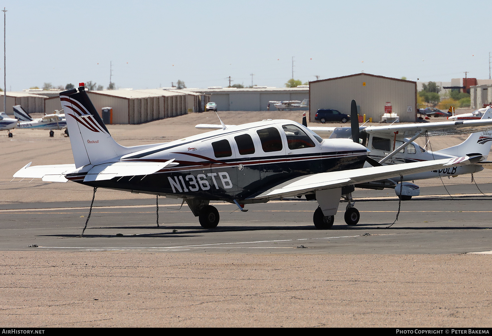 Aircraft Photo of N136TB | Beech A36 Bonanza 36 | AirHistory.net #827596