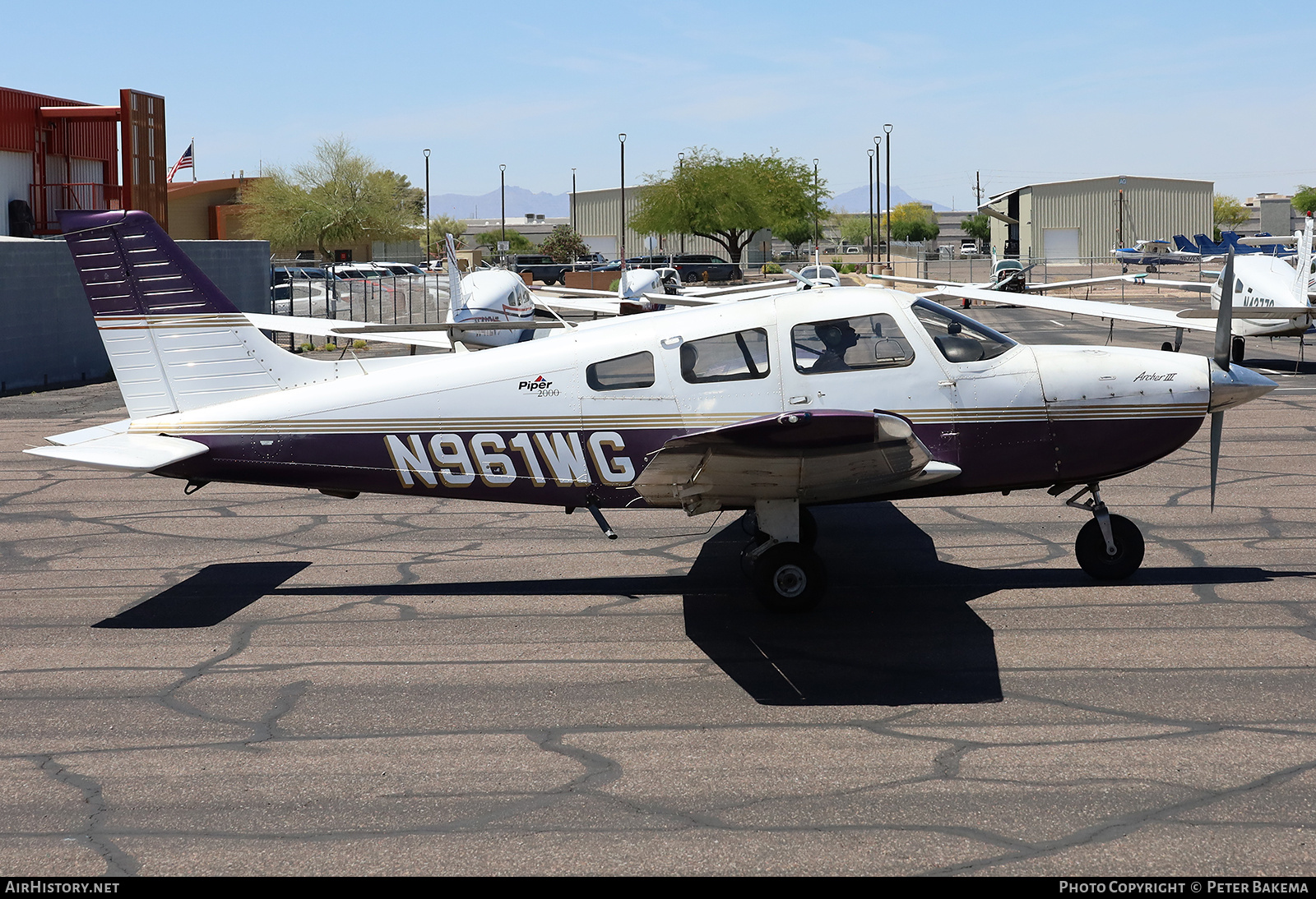 Aircraft Photo of N961WG | Piper PA-28-181 Archer III | AirHistory.net #827600