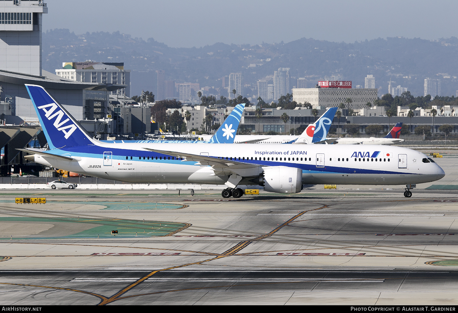Aircraft Photo of JA892A | Boeing 787-9 Dreamliner | All Nippon Airways - ANA | AirHistory.net #827641