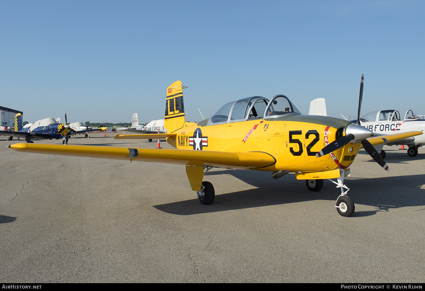 Aircraft Photo of N12252 / 550704 | Beech T-34A Mentor | USA - Navy | AirHistory.net #827660
