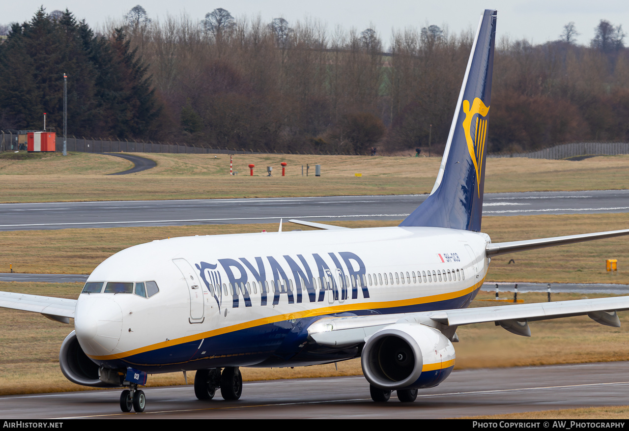 Aircraft Photo of 9H-QCB | Boeing 737-8AS | Ryanair | AirHistory.net #827683