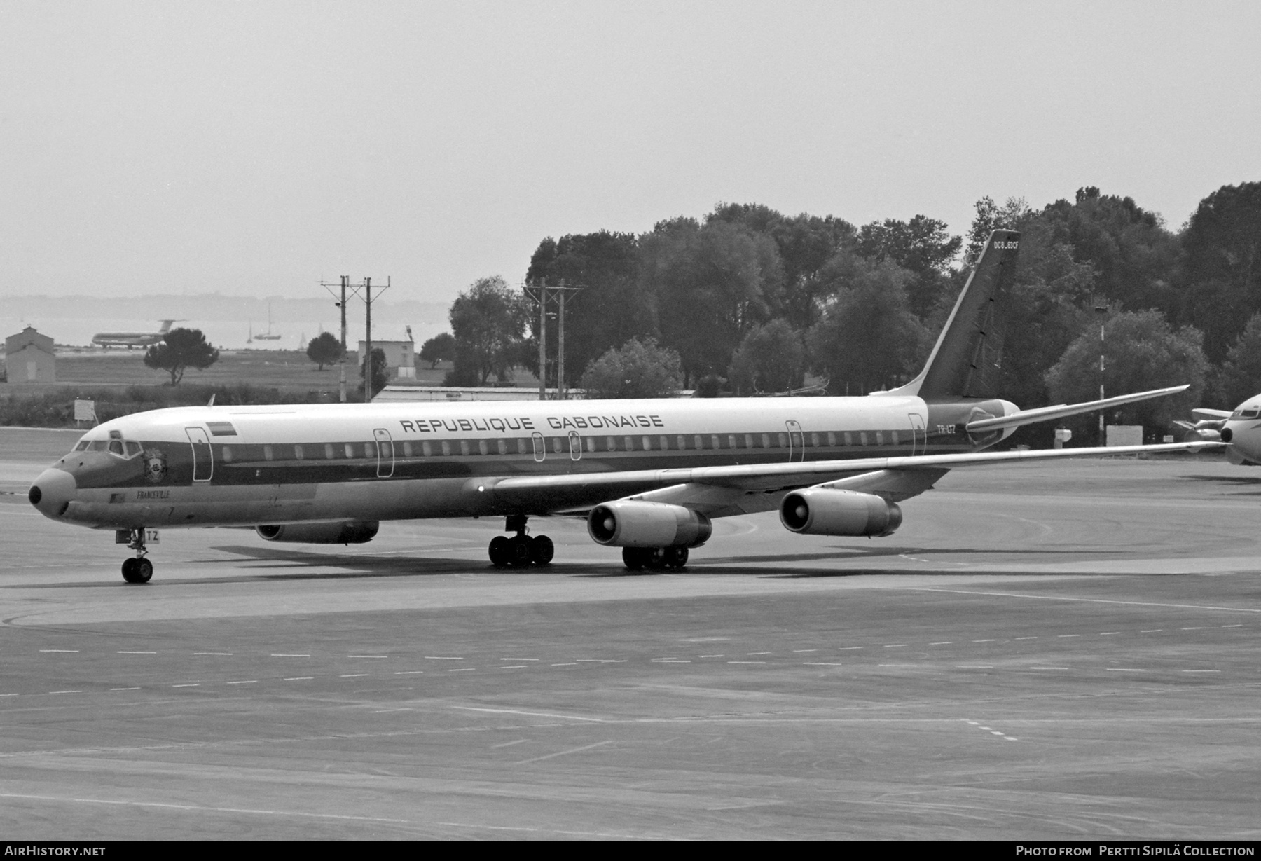 Aircraft Photo of TR-LTZ | McDonnell Douglas DC-8-63CF | République Gabonaise | AirHistory.net #827691