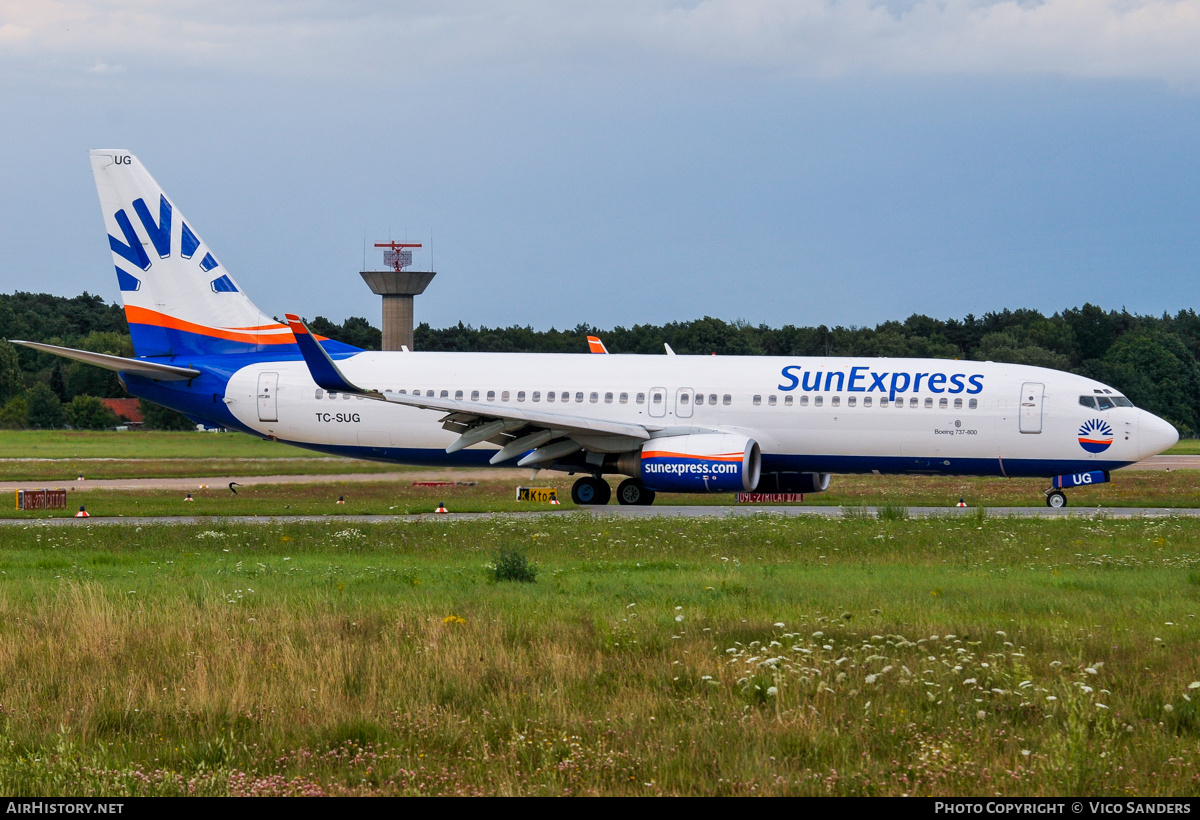 Aircraft Photo of TC-SUG | Boeing 737-8CX | SunExpress | AirHistory.net #827696