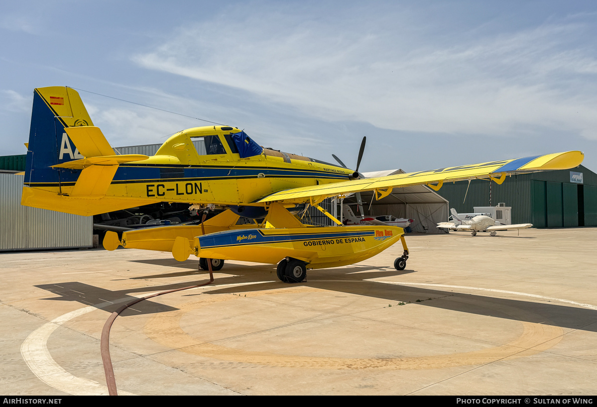 Aircraft Photo of EC-LON | Air Tractor AT-802F Fire Boss (AT-802A) | Martínez Ridao Aviación | AirHistory.net #827726