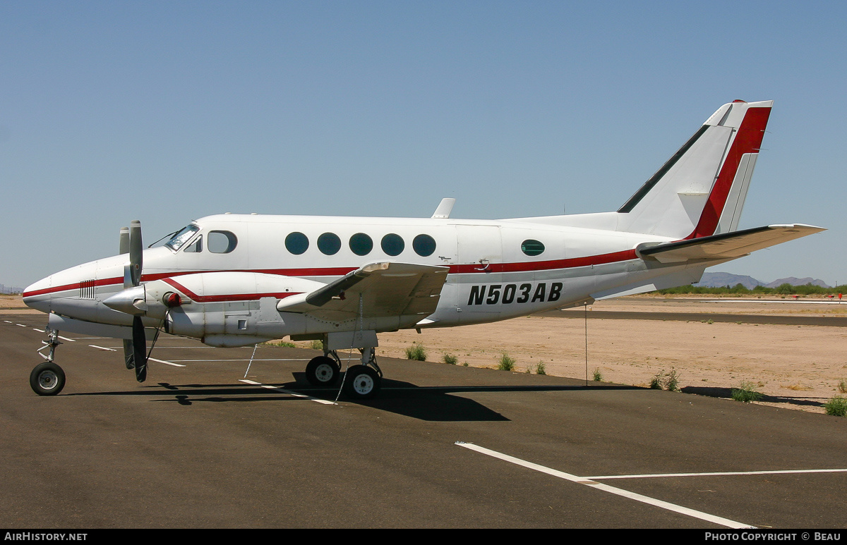 Aircraft Photo of N503AB | Beech 100 King Air | AirHistory.net #827742