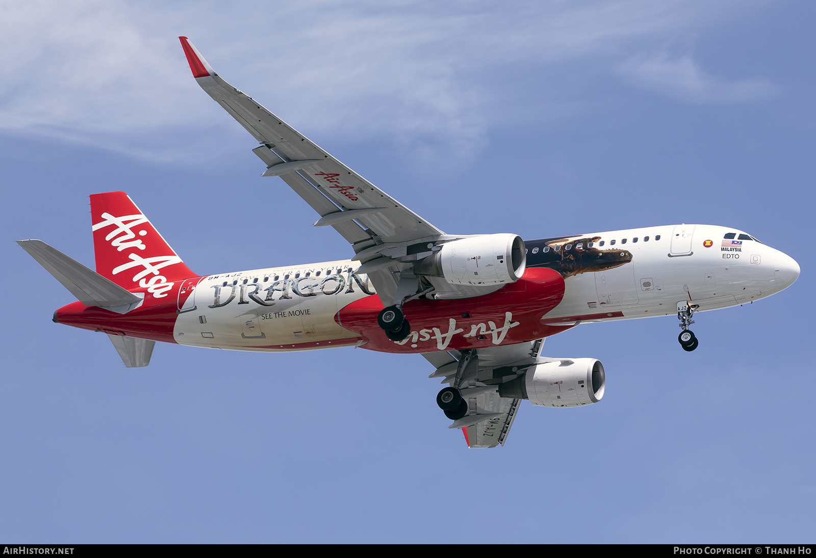 Aircraft Photo of 9M-AJZ | Airbus A320-216 | AirAsia | AirHistory.net #827752