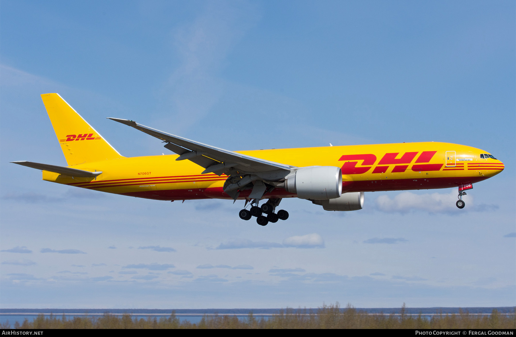 Aircraft Photo of N706GT | Boeing 777-F | DHL International | AirHistory.net #827759