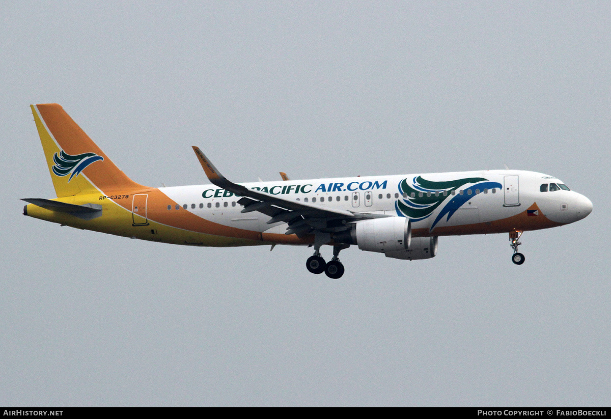 Aircraft Photo of RP-C3279 | Airbus A320-214 | Cebu Pacific Air | AirHistory.net #827762