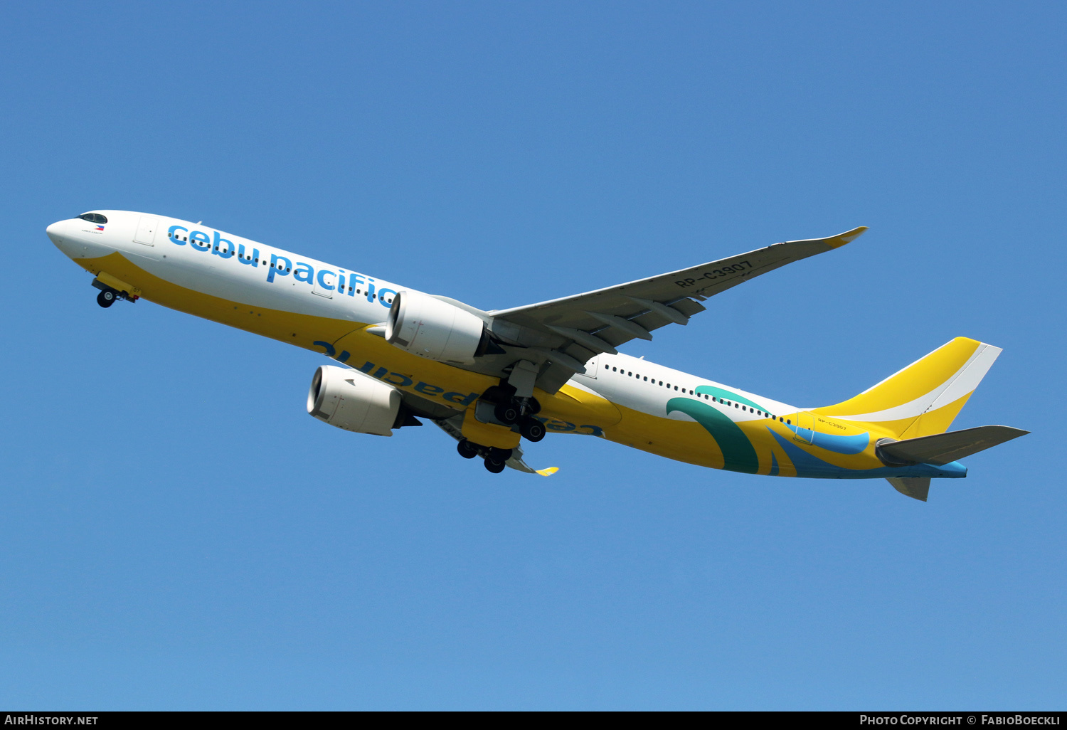 Aircraft Photo of RP-C3907 | Airbus A330-941N | Cebu Pacific Air | AirHistory.net #827777