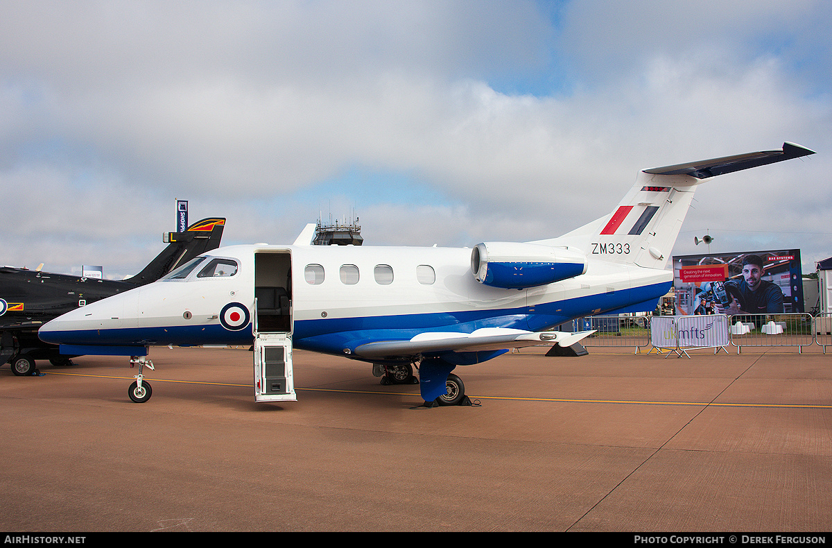Aircraft Photo of ZM333 | Embraer EMB-500 Phenom 100 | UK - Air Force | AirHistory.net #827780