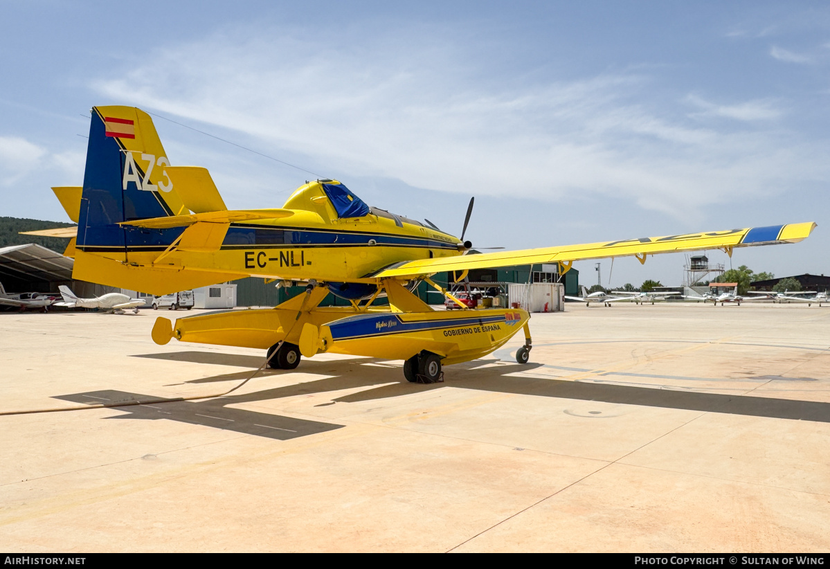 Aircraft Photo of EC-NLI | Air Tractor AT-802F Fire Boss (AT-802A) | Martínez Ridao Aviación | AirHistory.net #827785