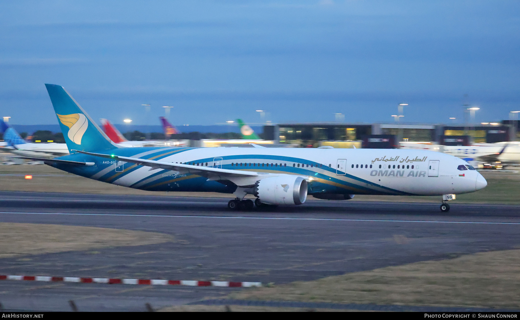 Aircraft Photo of A4O-SG | Boeing 787-9 Dreamliner | Oman Air | AirHistory.net #827789