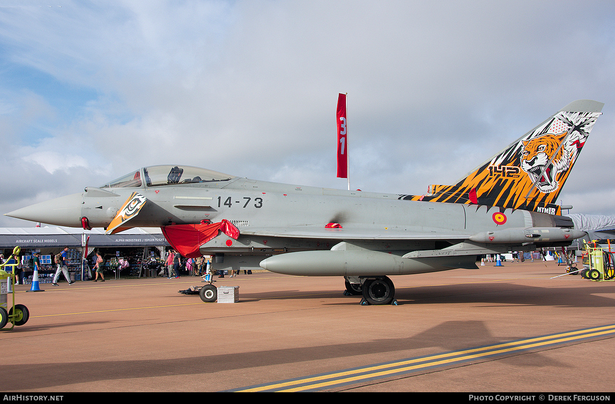 Aircraft Photo of C16-73 | Eurofighter EF-2000 Typhoon S | Spain - Air Force | AirHistory.net #827804