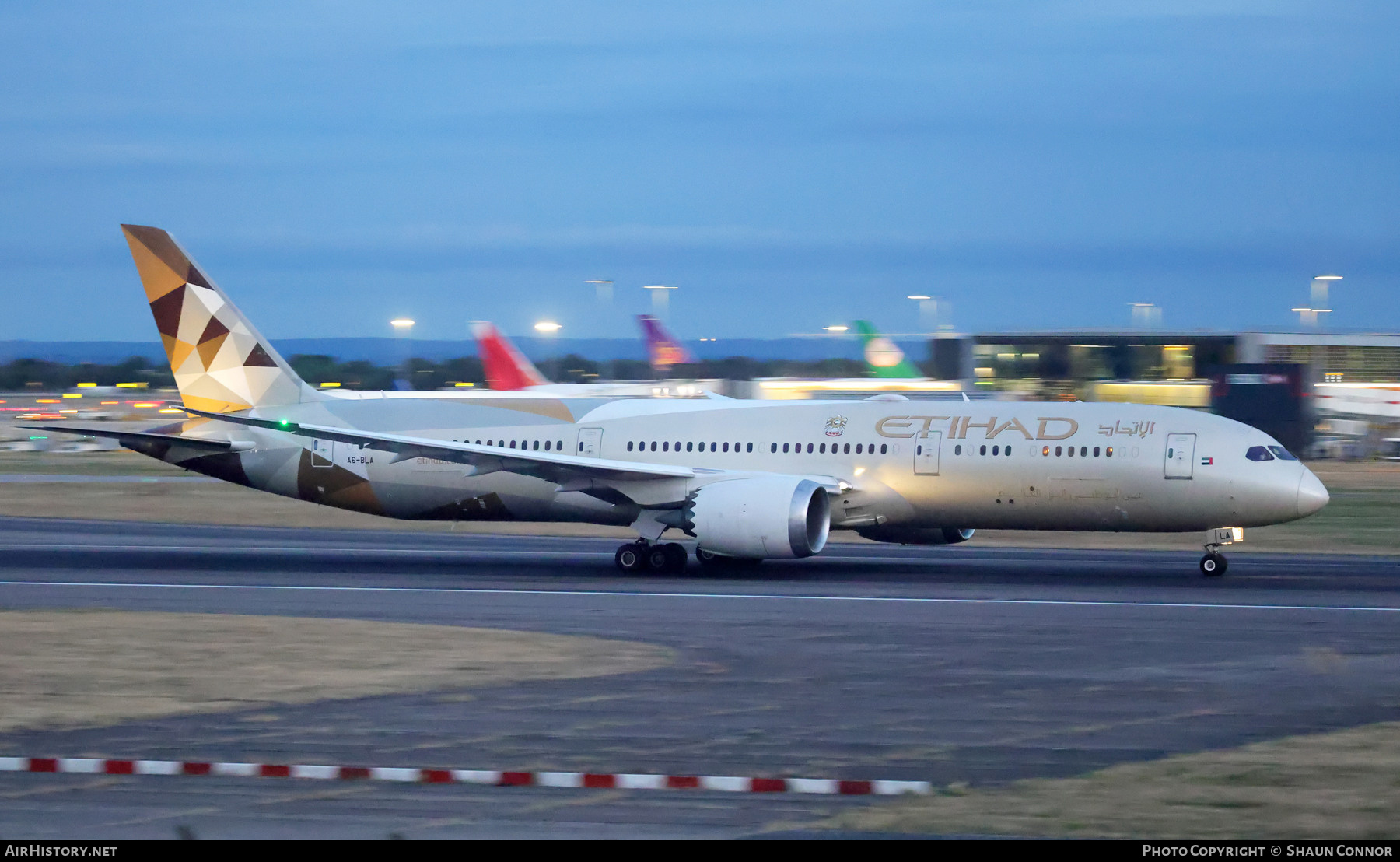 Aircraft Photo of A6-BLA | Boeing 787-9 Dreamliner | Etihad Airways | AirHistory.net #827824