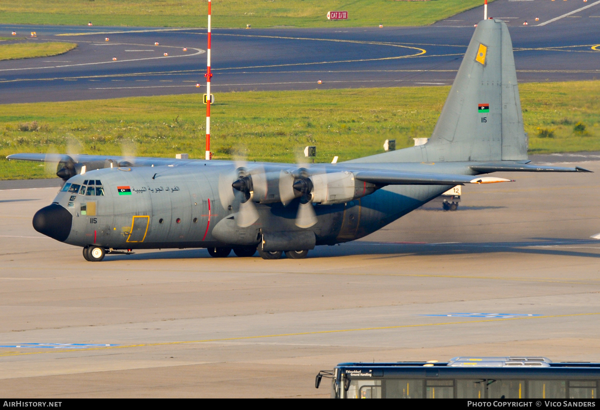 Aircraft Photo of 115 | Lockheed C-130H Hercules | Libya - Air Force | AirHistory.net #827844